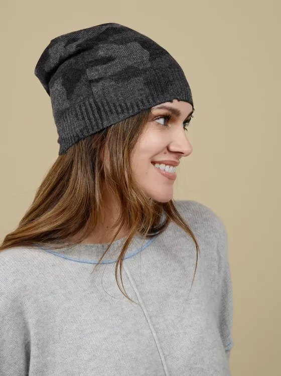 Online 27 Miles Malibu Ari Camo Beanie Black