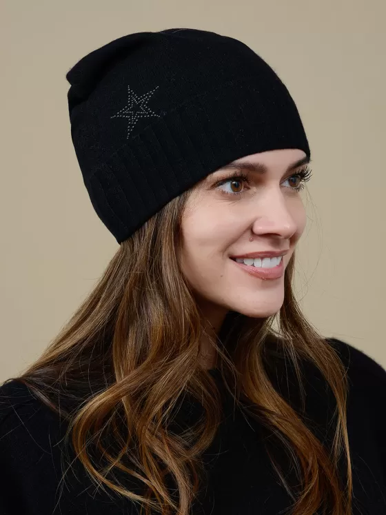 Best 27 Miles Malibu Star Beanie Black